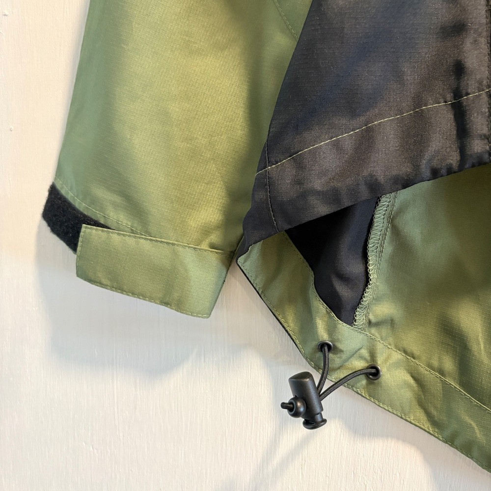Kerrits Flying Change Jacket Large Green Black Equestrian Riding Windbreaker NEW - Picture 7 of 16